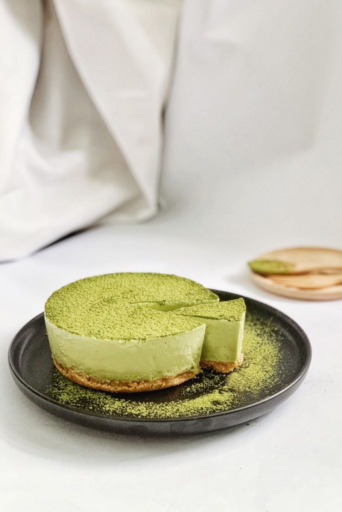 matcha-cheesecake