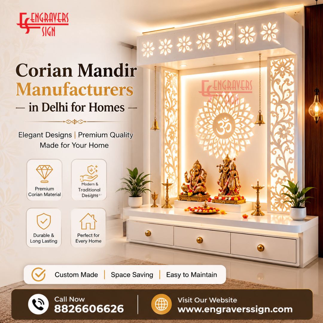 Corian-Mandir-Manufacturers-in-Delhi-for-Homes