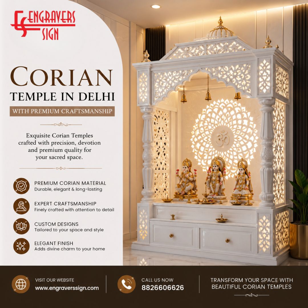 Corian-Temple-in-Delhi-with-Premium-Craftsmanship