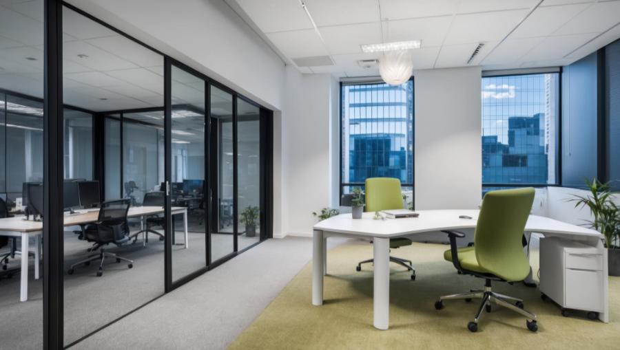 Framed-Glass-Partitions